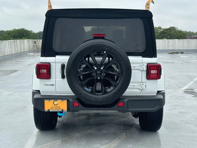 Certified Used 2023 White Jeep Sahara 4xe image 6