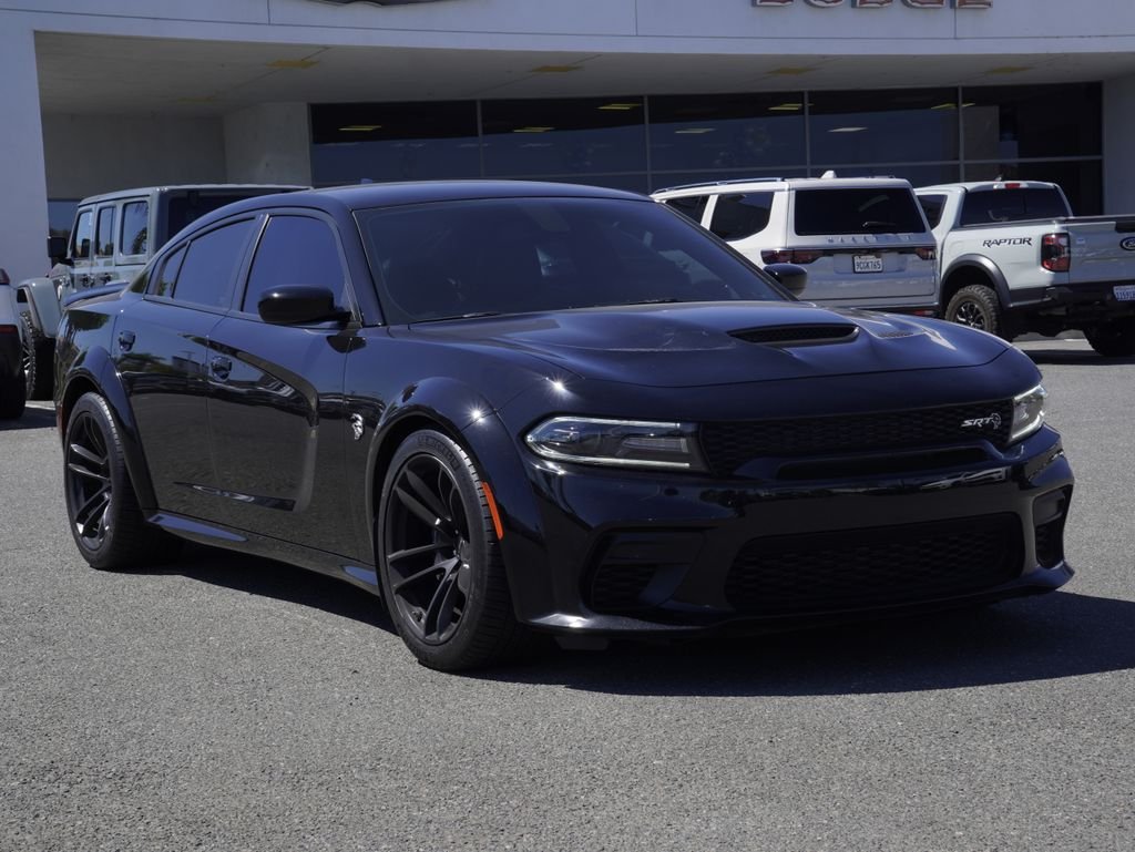 Used 2020 Black Dodge SRT Hellcat image 1