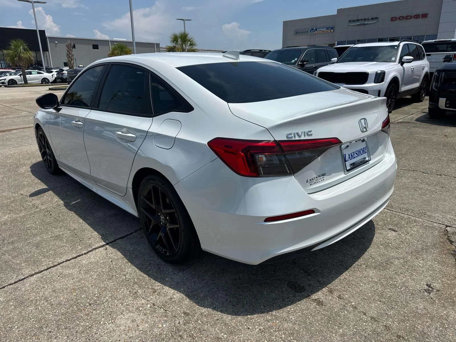Used 2024 White Honda Sport CVT image 5