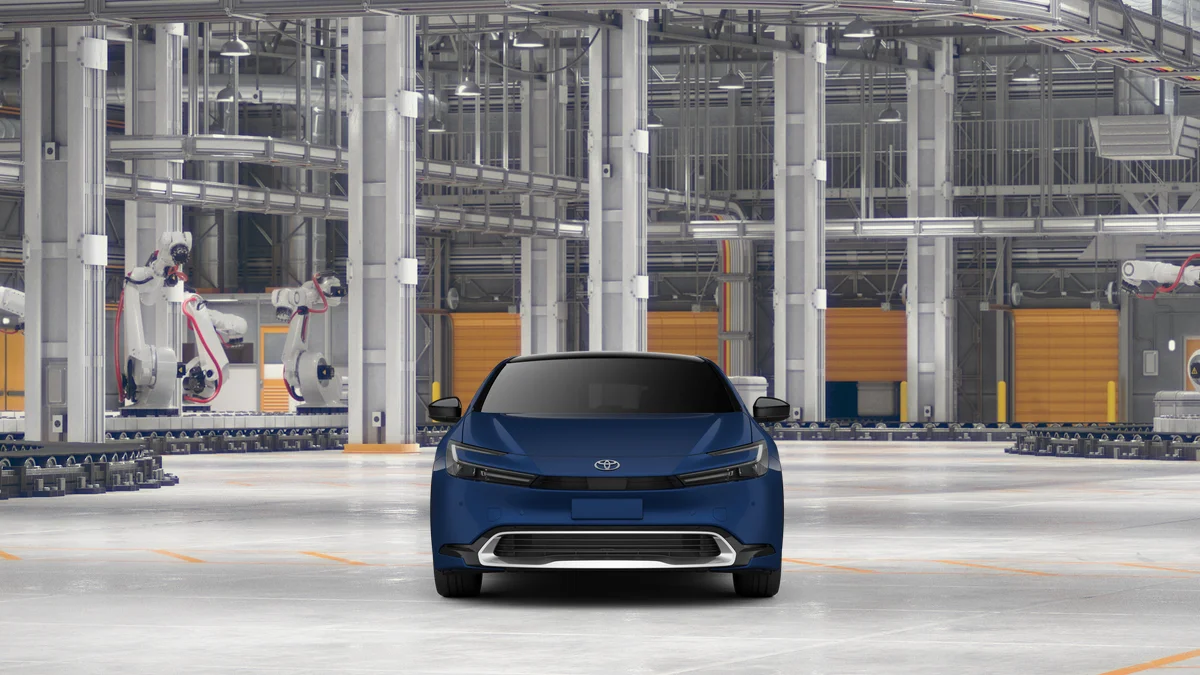 New 2027 Reservoir Blue Toyota XLE image 17