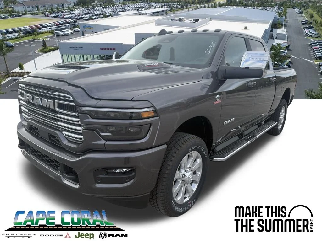 New 2026 Granite Crystal Metallic Clear-Coat Exterior Paint RAM Laramie image 1