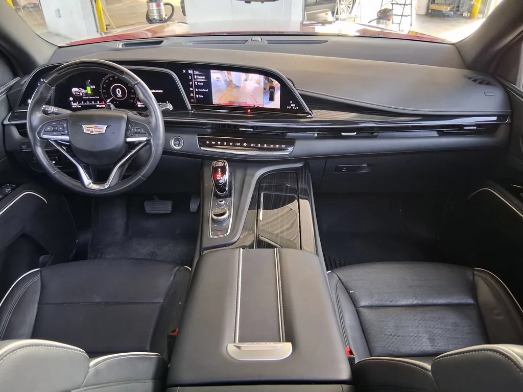 Used 2024 Radiant Red Tintcoat Cadillac Sport image 10