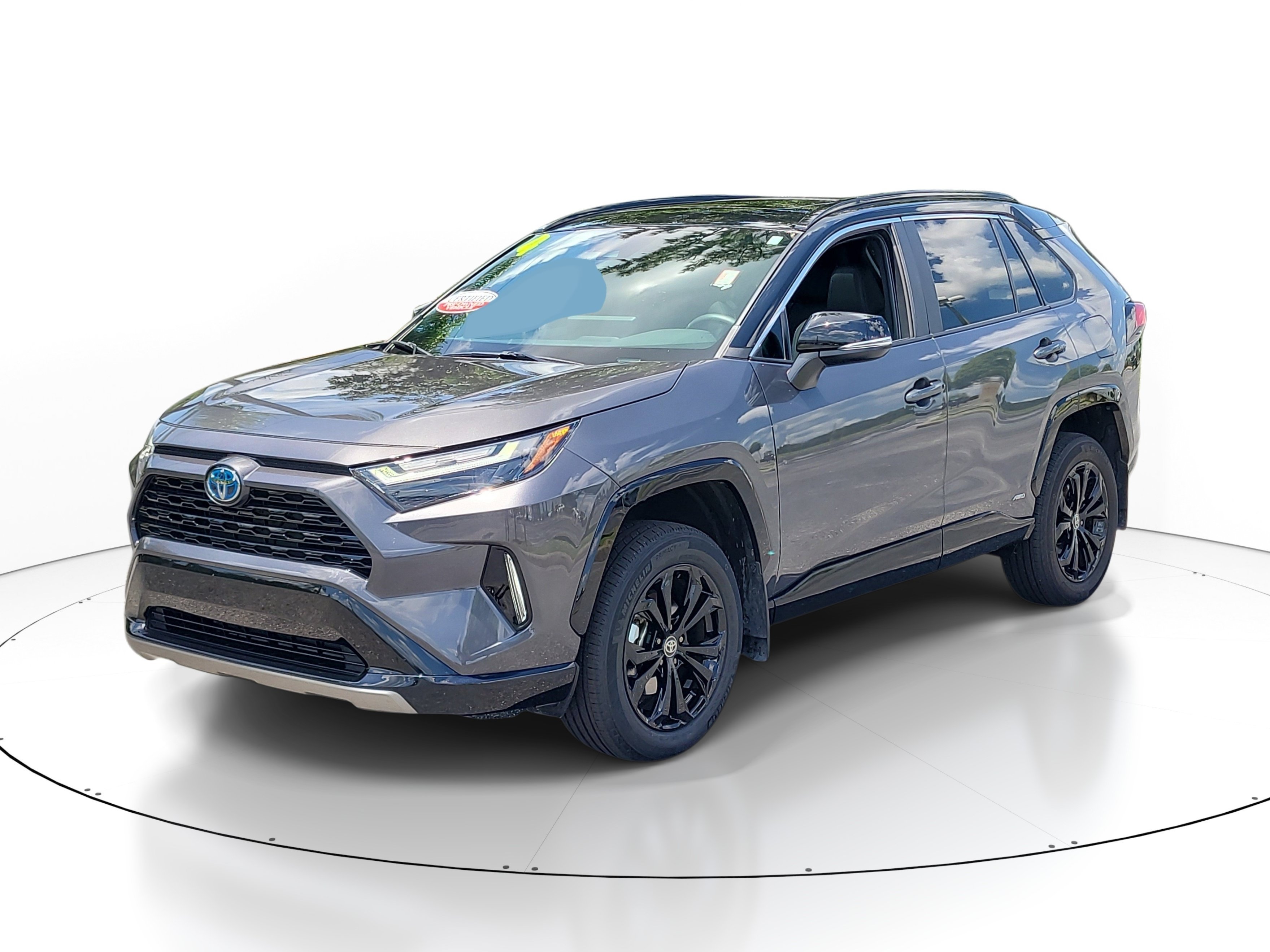 Used 2024 Magnetic Gray Metallic/Midnight Black Metallic Toyota Hybrid XSE image 3