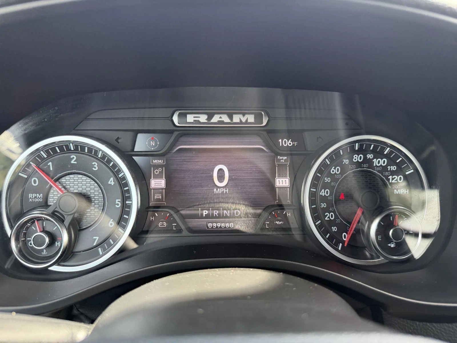Used 2023 Bright White Clearcoat Ram Laramie image 10