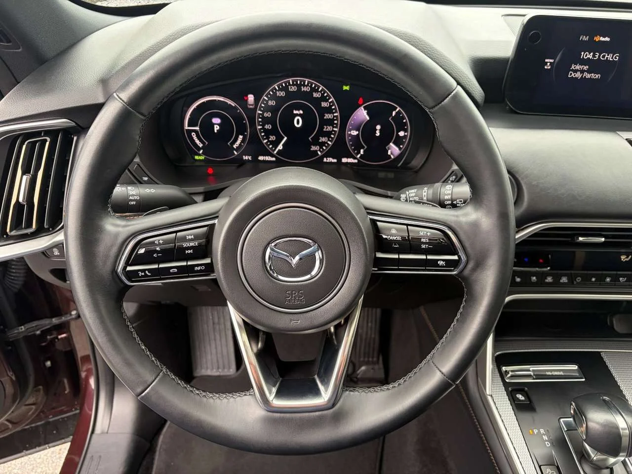 Used 2024 Artisan Red Crystal Metallic Mazda GT Save at the pump with a PHEV! Top of the line GT model. Check it out image 28