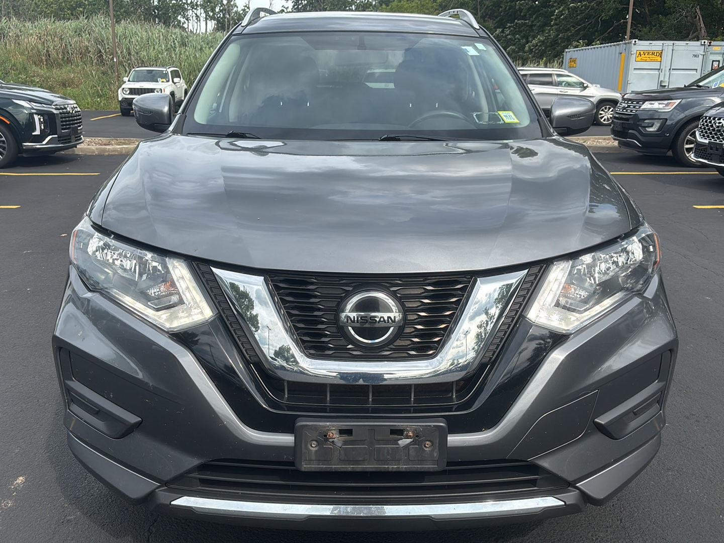 Used 2018 Gun Metallic Nissan SV image 2