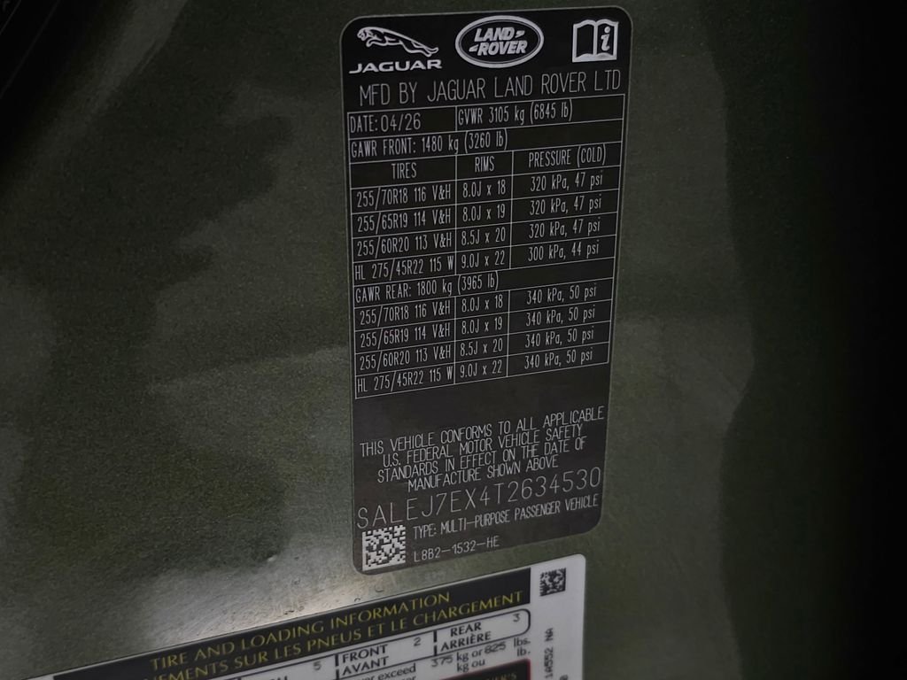 New 2026 Woolstone Green Land Rover S image 34
