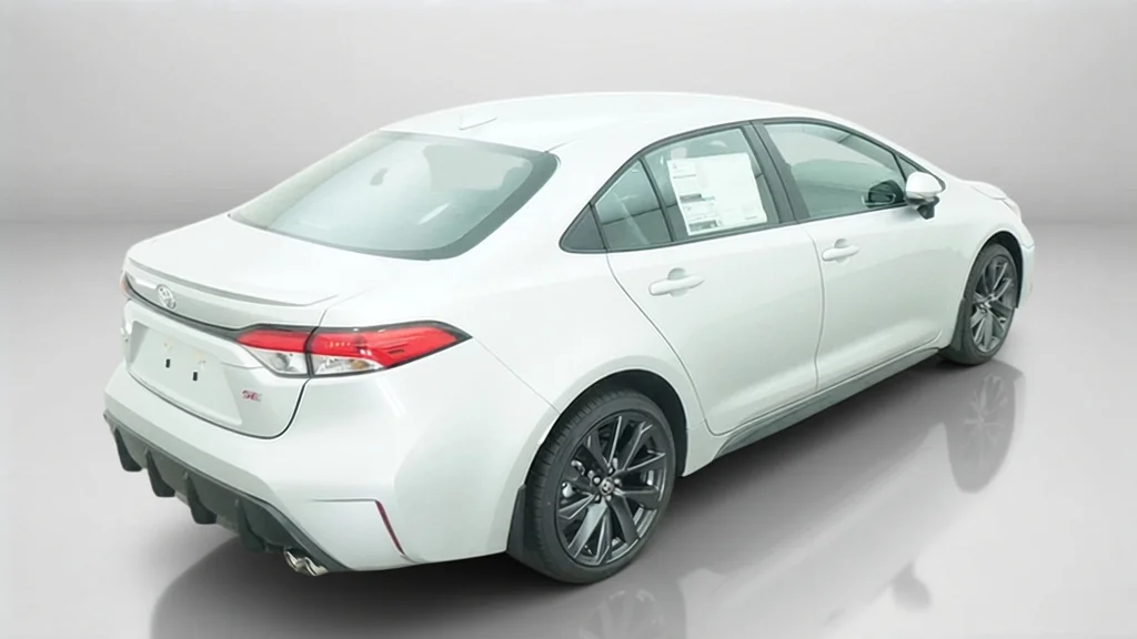 New 2026 Classic Silver Metallic Toyota SE image 9