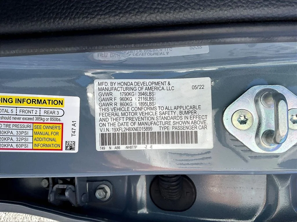 Used 2022 Sonic Gray Pearl Honda Sport image 19
