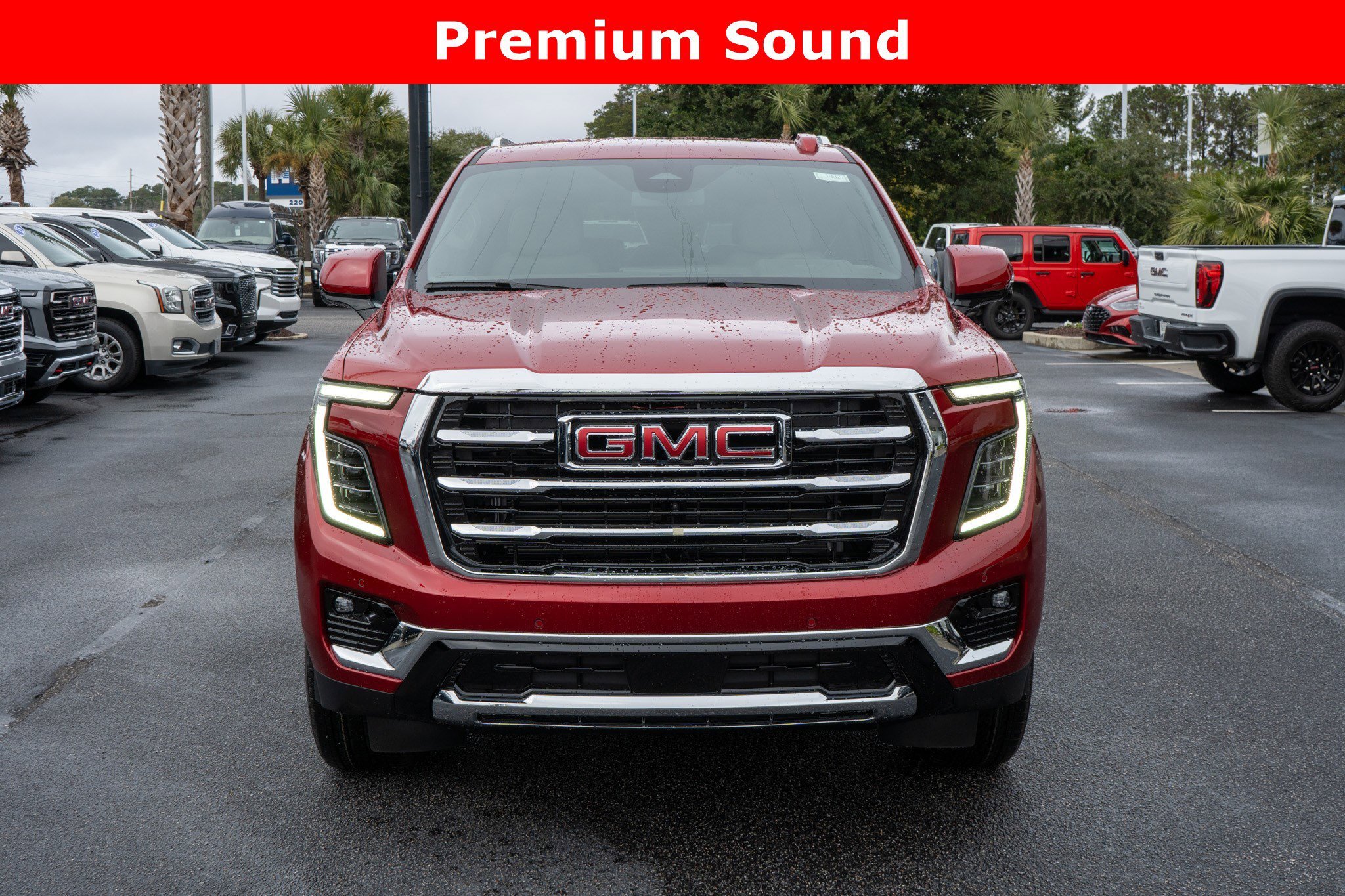 New 2026 Volcanic Red Tintcoat GMC Elevation image 8
