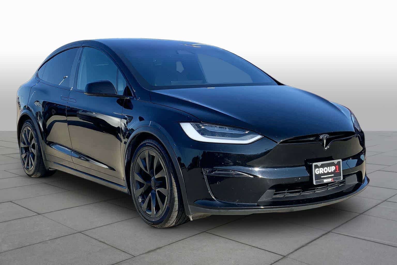 Used 2022 Tesla Model X Long Range with VIN 7SAXCBE53NF328840 for sale in Denton, TX