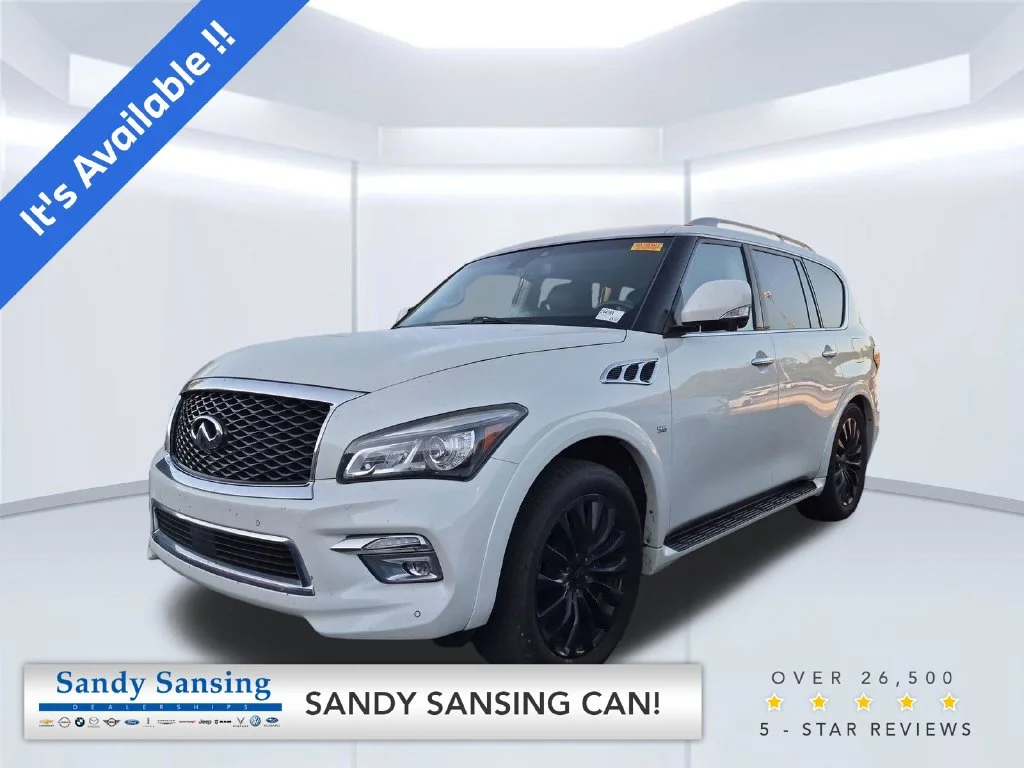 Used 2017 White INFINITI Base image 1