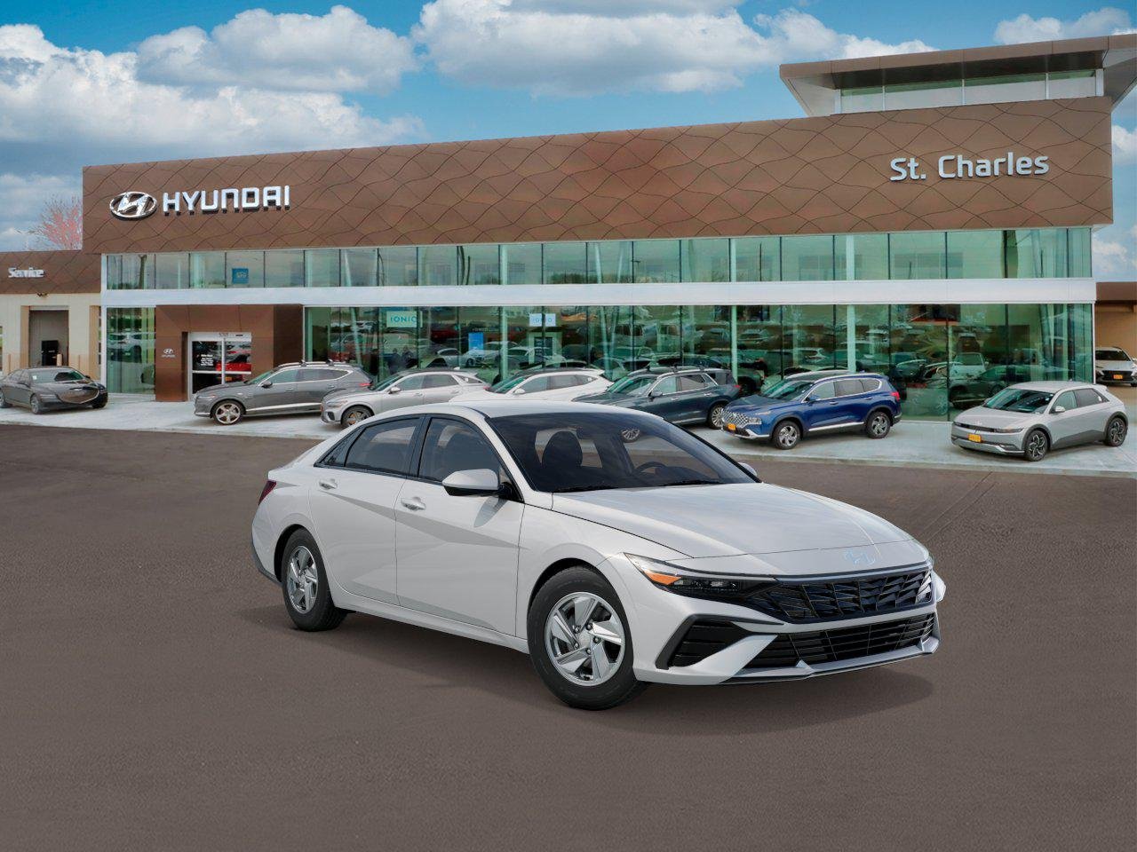 New 2026 Serenity White Hyundai SE image 2
