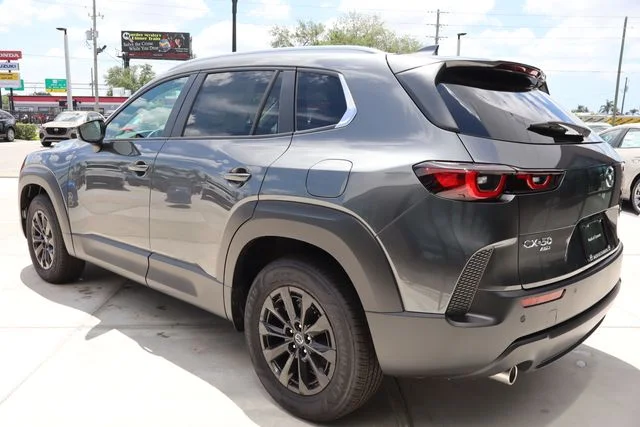 New 2026 Machine Gray Metallic Mazda Preferred AWD image 6