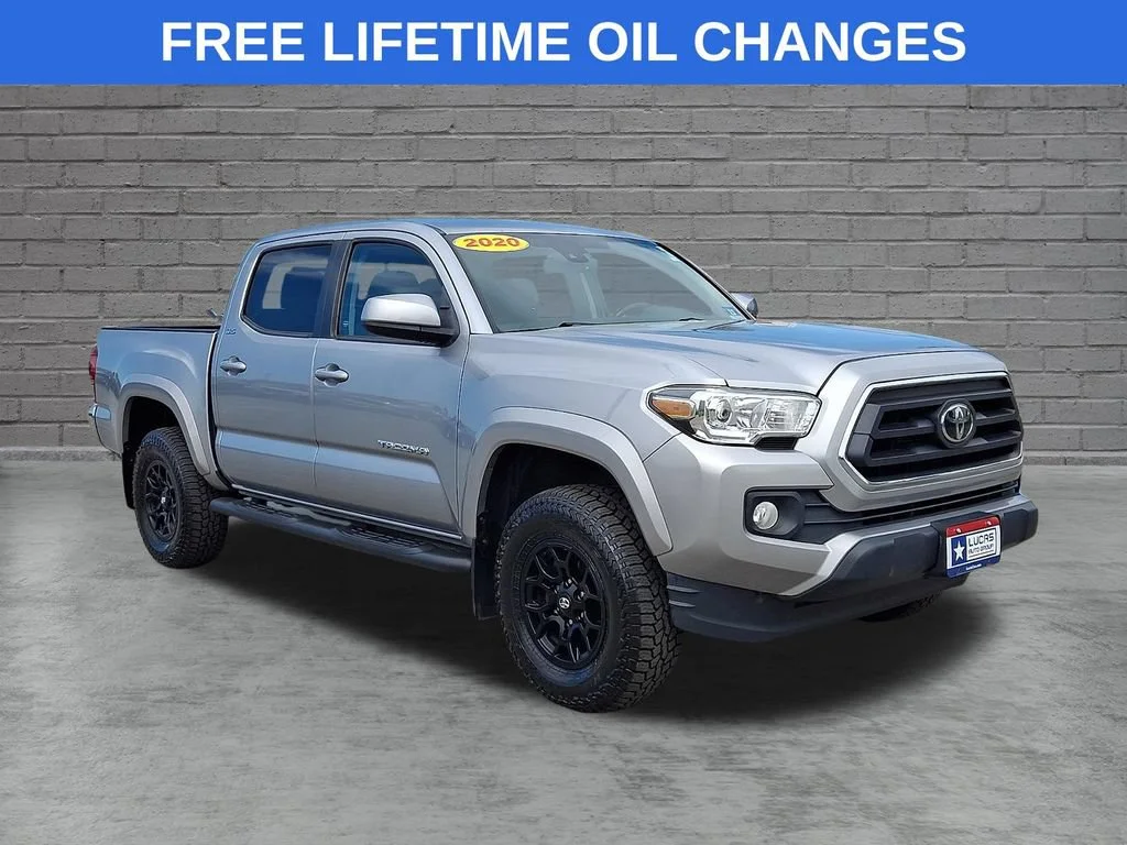 Used 2020 Silver Sky Metallic Toyota SR5 image 1