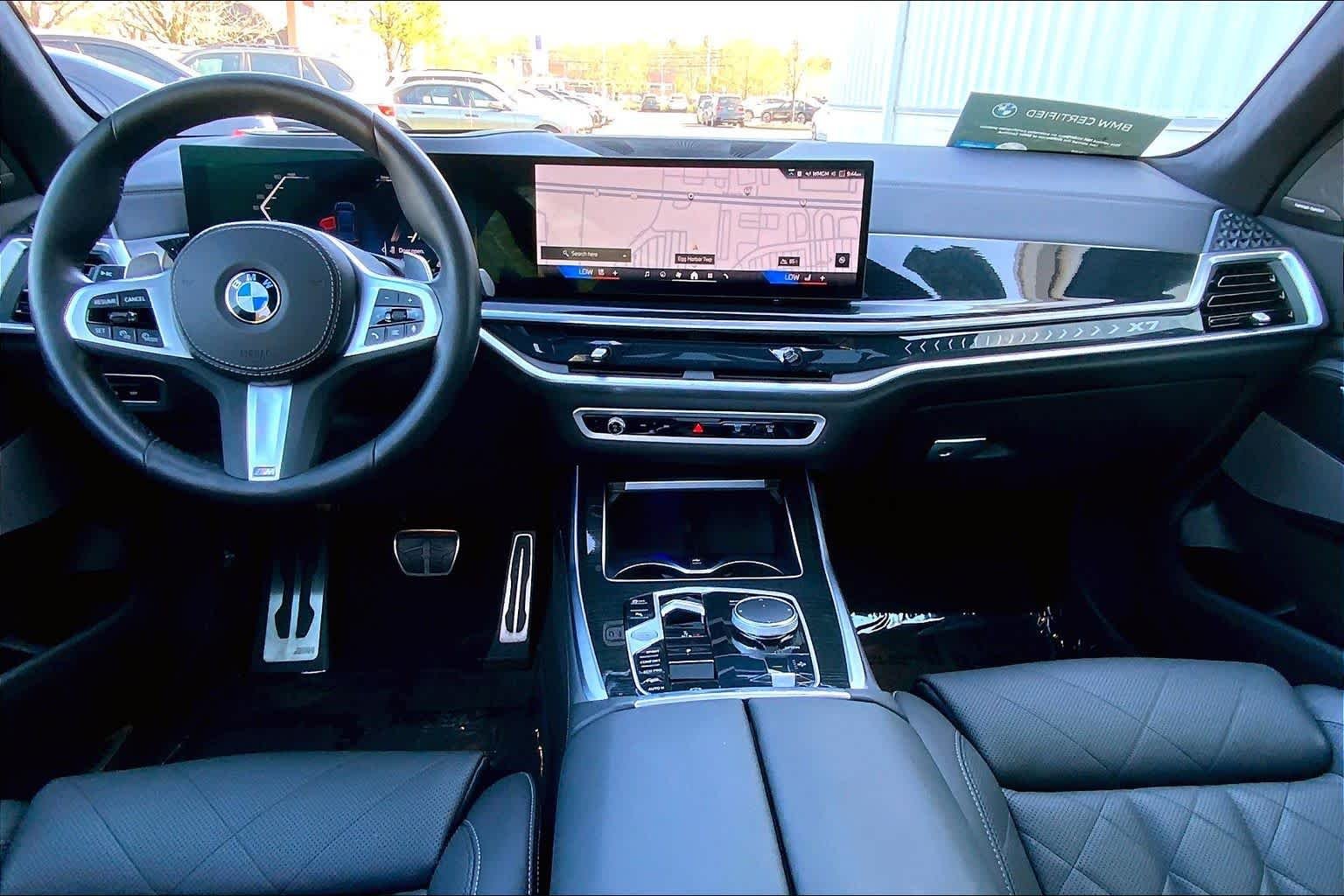 Certified Used 2024 Black Sapphire Metallic BMW xDrive40i image 15