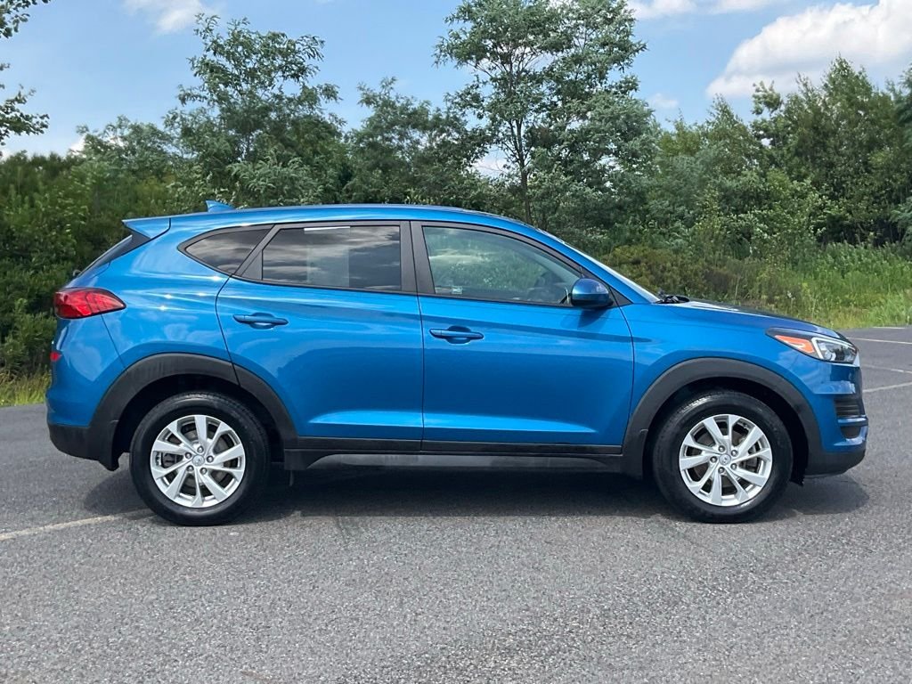 Certified Used 2021 Aqua Blue Hyundai SE image 21