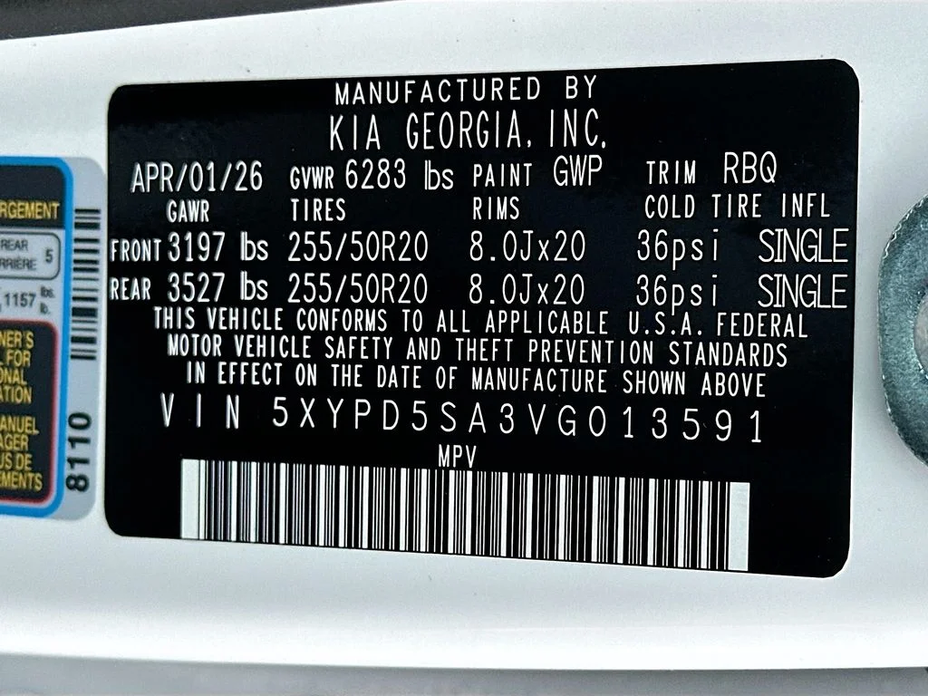 New 2027 White Kia SX image 35