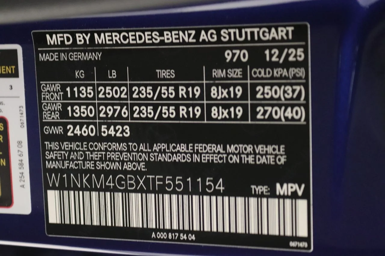 New 2026 Starling Blue Metallic Mercedes-Benz 300 image 11