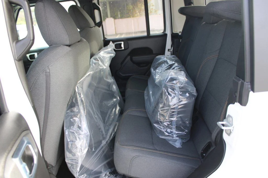 New 2026 Bright White Clear-Coat Exterior Paint Jeep Sport S image 23