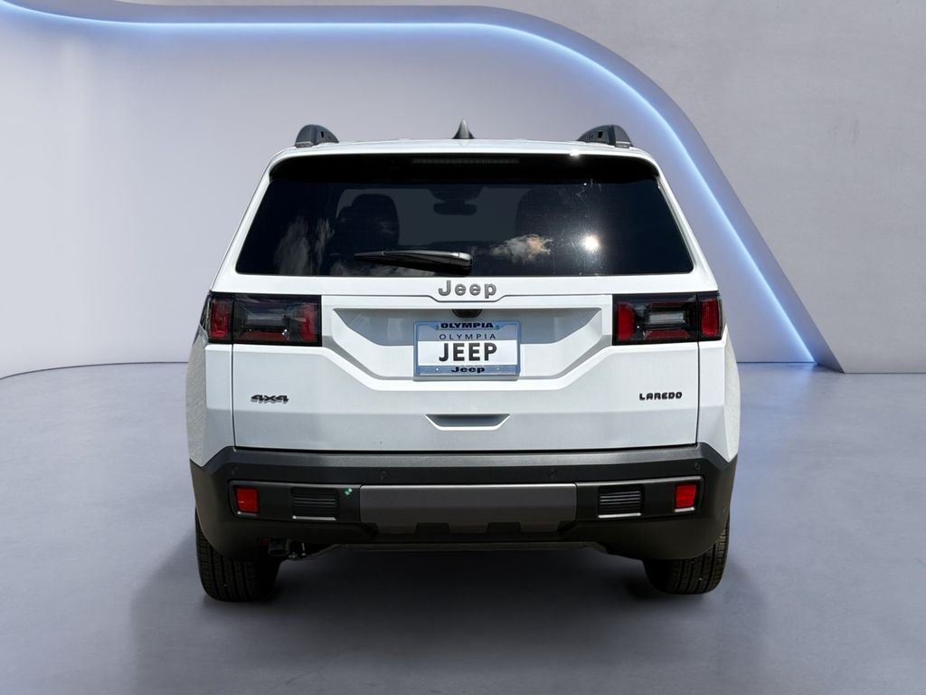 New 2026 Bright White Clear-Coat Exterior Paint Jeep Laredo image 4