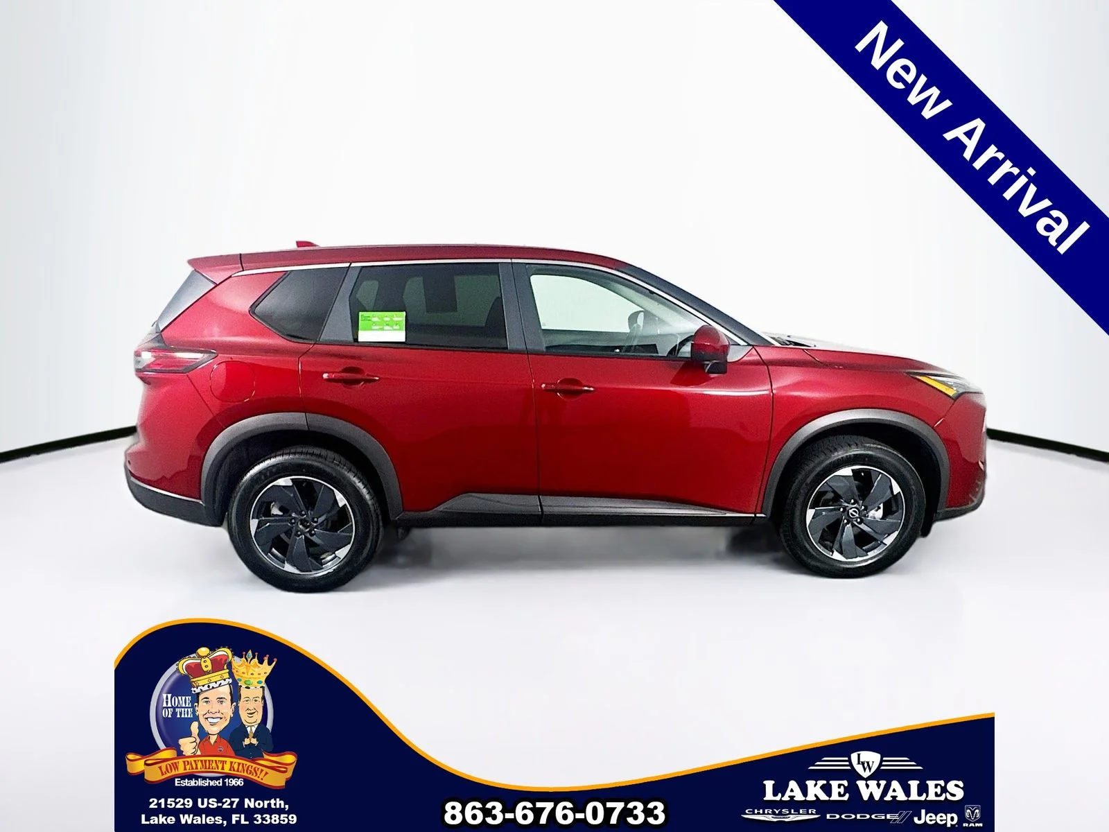 Used 2025 Red Nissan SV image 8