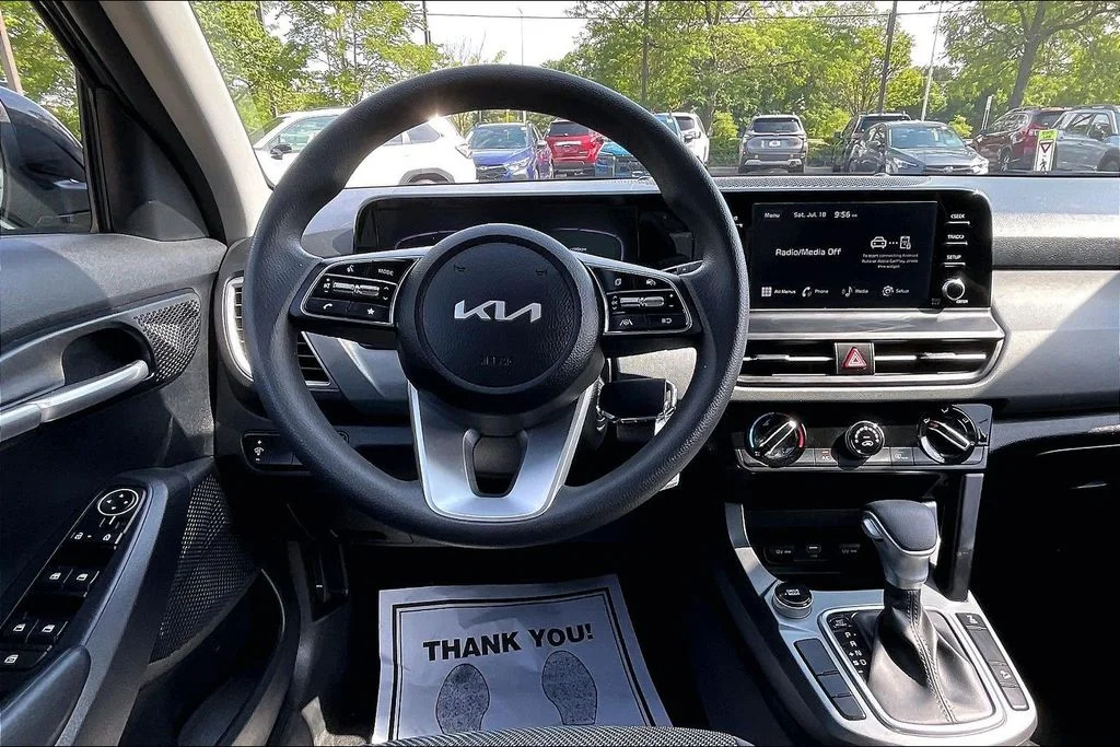 Used 2025 Black Kia LX image 5