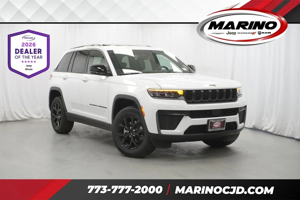 New 2026 Bright White Clear-Coat Exterior Paint Jeep Altitude image 1