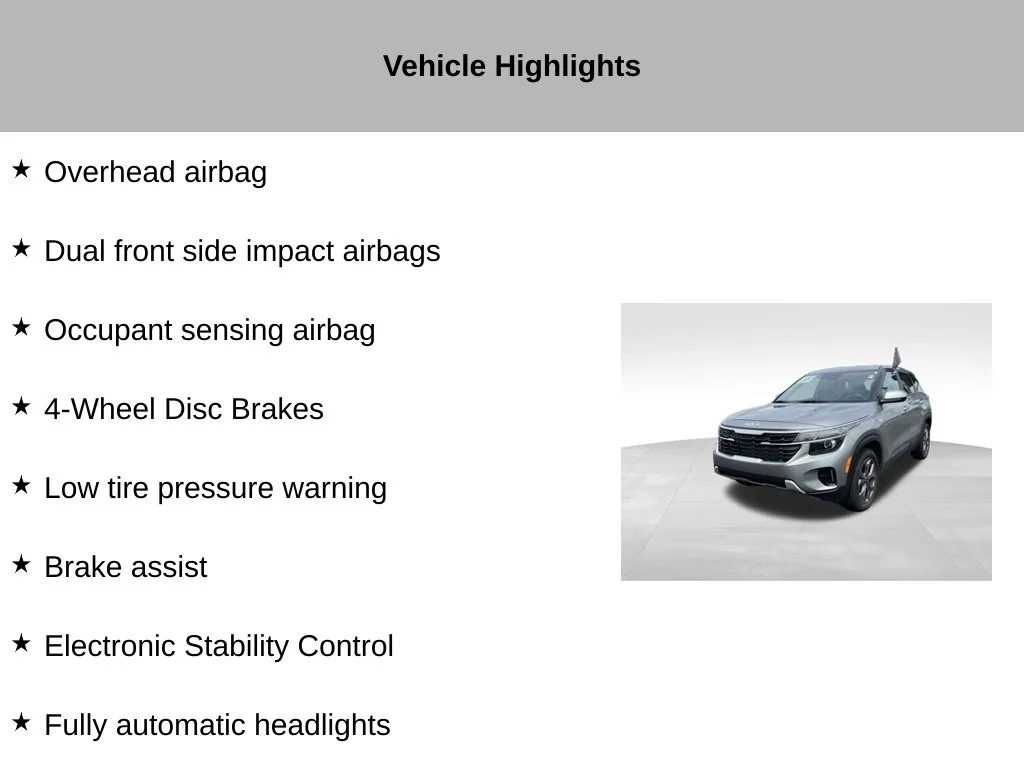 Certified Used 2024 Gray Kia LX image 28