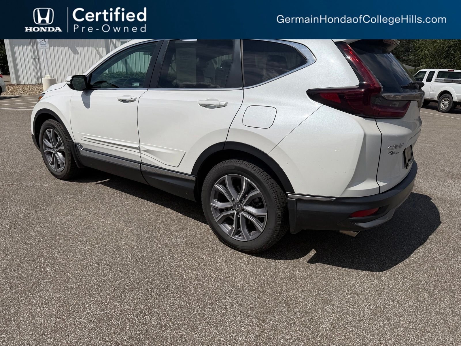 Certified Used 2021 Platinum White Pearl Honda AWD TOURING image 10