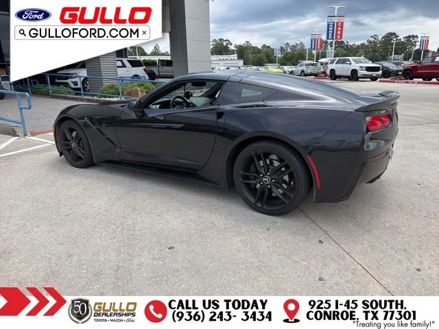 Used 2015 Black Chevrolet Stingray Z51 image 5