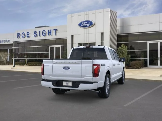 New 2026 Star White Metallic Tri-Coat Ford Platinum® image 8