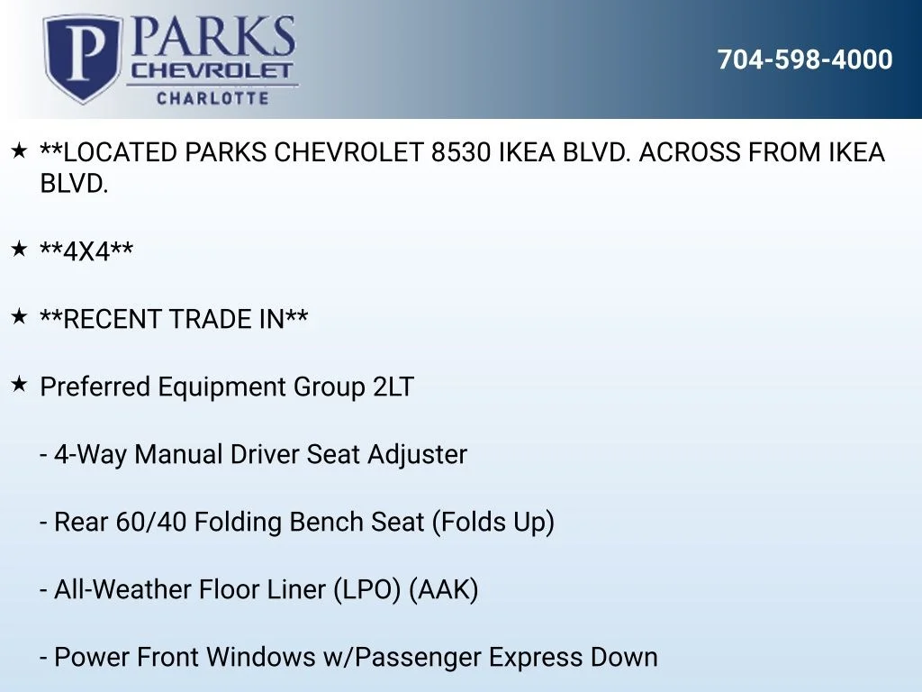 Used 2019 White Chevrolet LT Trail Boss image 7
