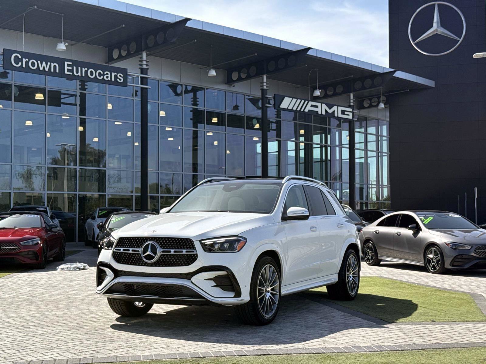 New 2026 Polar White Mercedes-Benz 350 4MATIC® SUV image 1