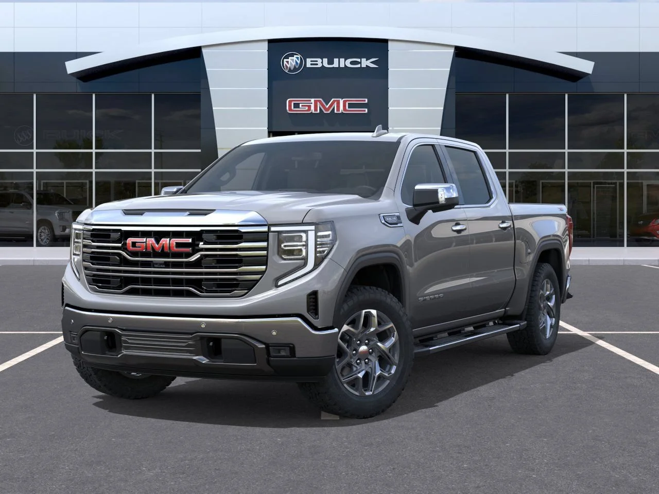New 2026 Sterling Metallic GMC SLT image 6