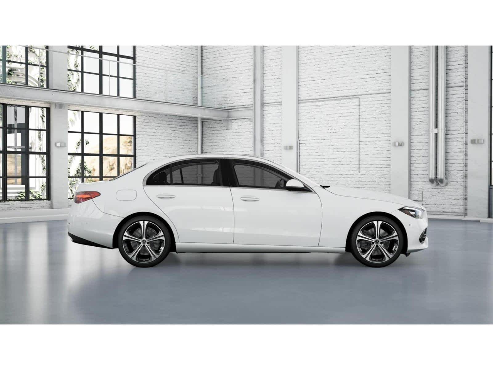 New 2026 Polar White Mercedes-Benz C 300 image 2