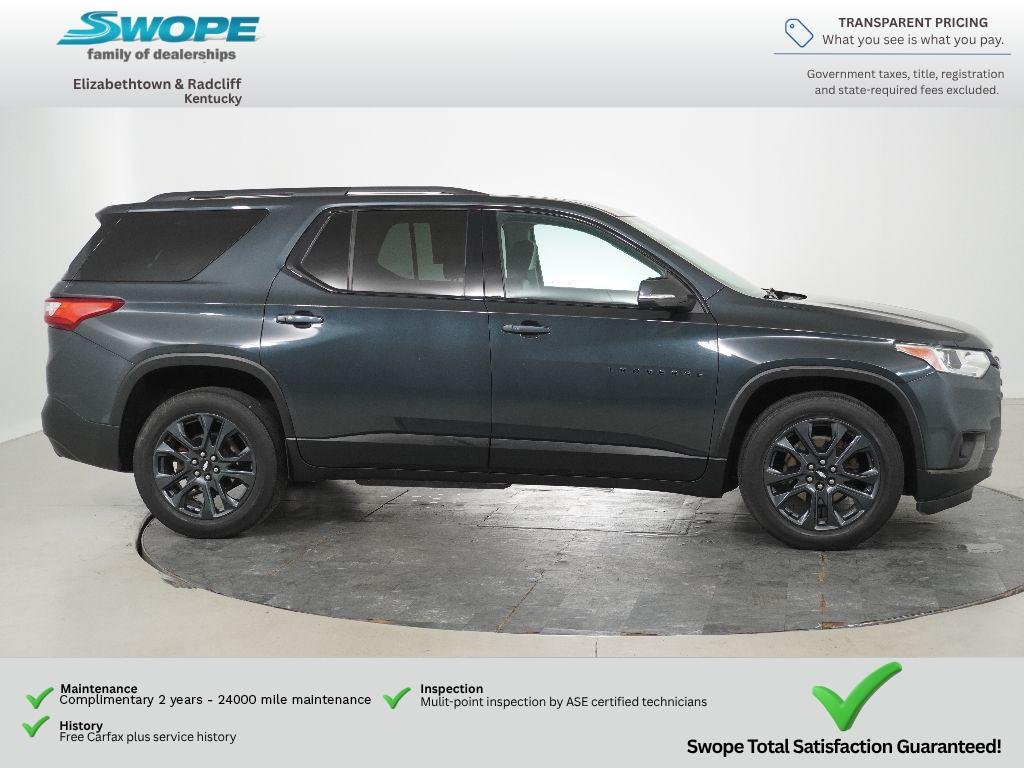 Used 2021 Graphite Metallic Chevrolet RS image 2