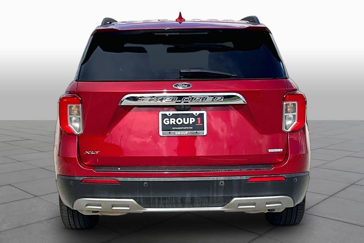 Used 2020 Rapid Red Metallic Tinted Clearcoat Ford XLT image 5