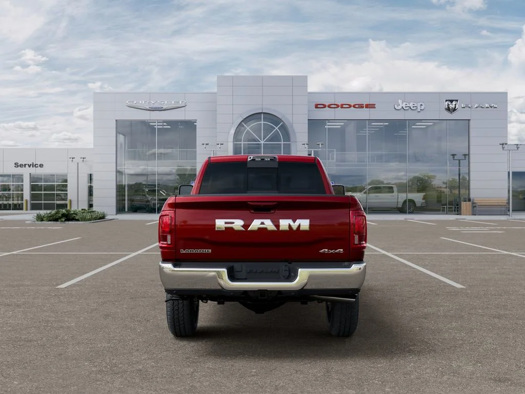 New 2026 Molten Red Pearl-Coat Exterior Paint RAM Laramie image 8