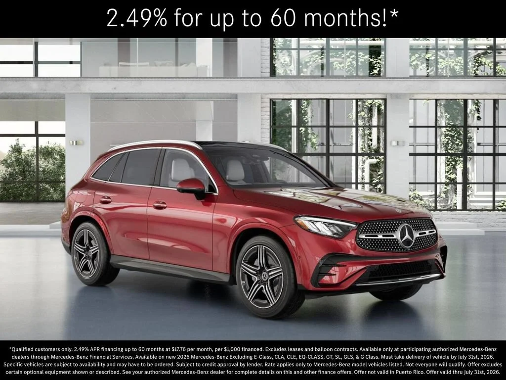 New 2026 MANUFAKTUR Patagonia Red Metallic Mercedes-Benz GLC 300 image 53