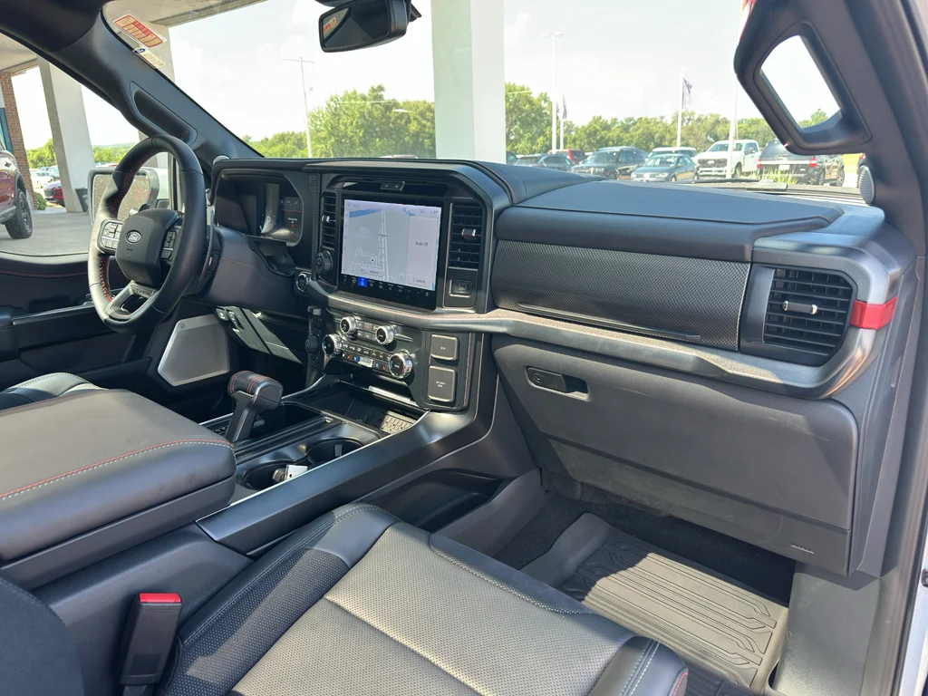 Used 2025 Space White Metallic Ford Raptor image 34
