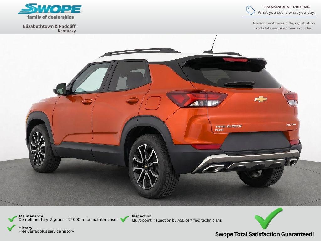 Used 2023 VIVID ORANGE METALLIC Chevrolet ACTIV image 3