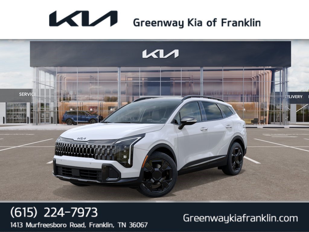 New 2027 Snow White Pearl Kia X-Line image 1