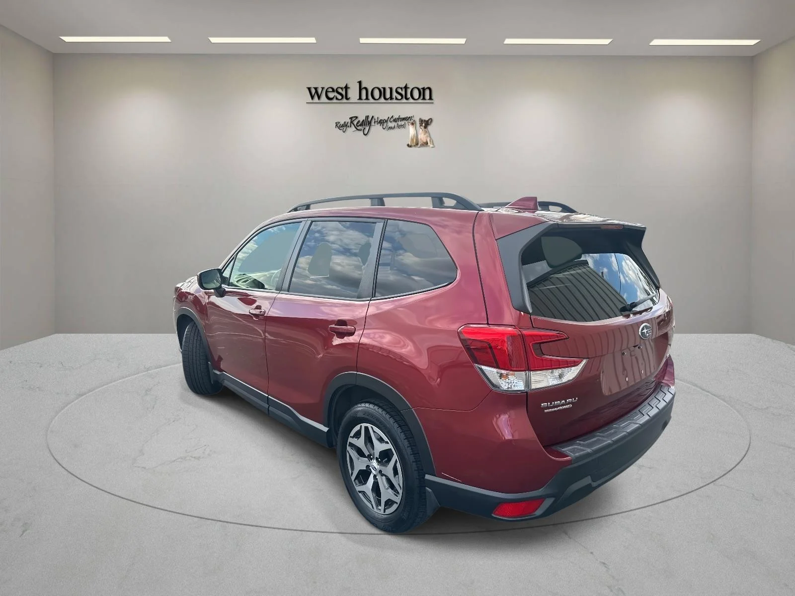 Used 2022 Crimson Red Pearl Subaru Premium image 9