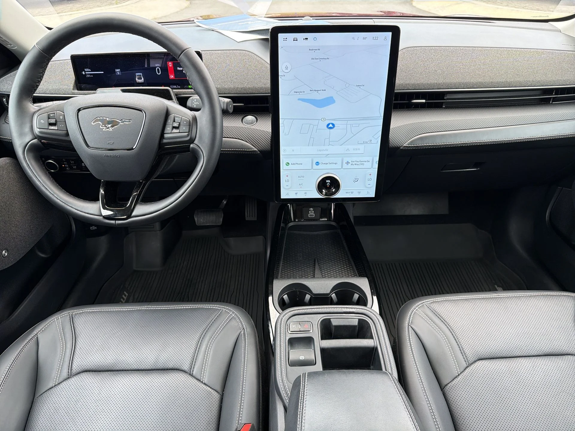 Certified 2025 Ford Mustang Mach-E Premium AWD with VIN 3FMTK3SU5SMA00256 for sale in Loganville, GA