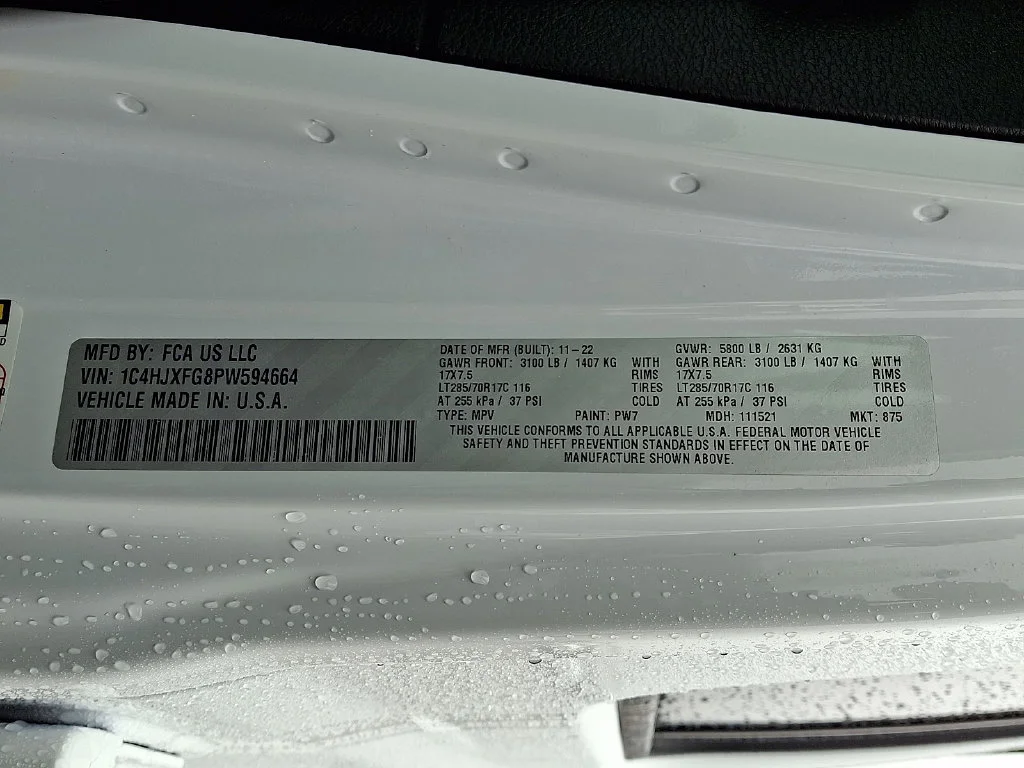 Used 2023 Bright White Clearcoat Jeep Rubicon image 28