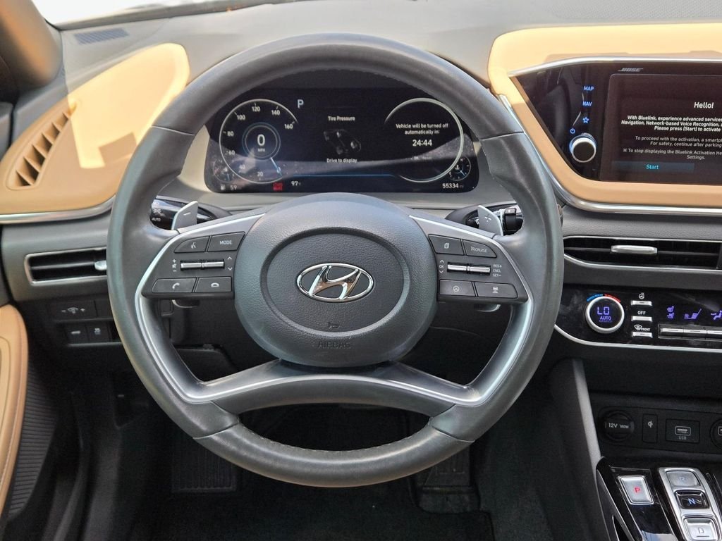 Used 2023 Blue Hyundai Limited image 20