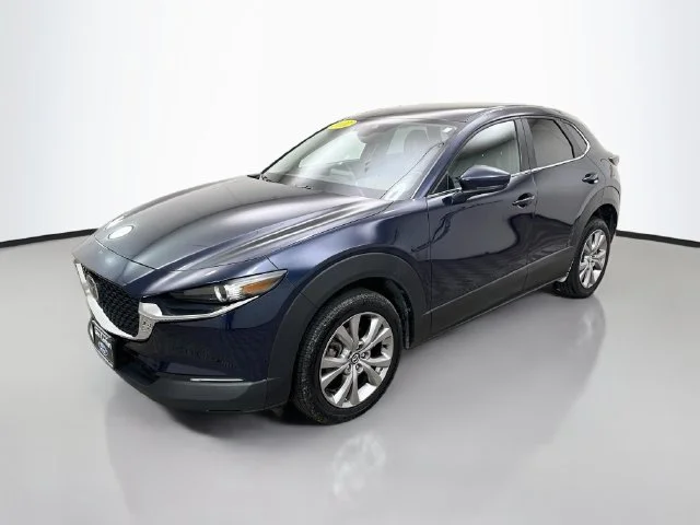 Used 2021 Deep Crystal Blue Mica Mazda Select image 3