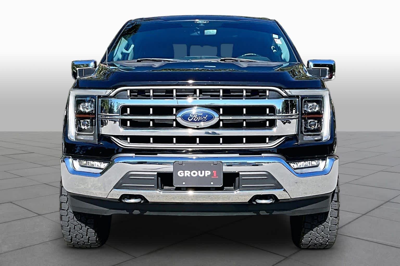 Used 2021 Agate Black Metallic Ford LARIAT image 4