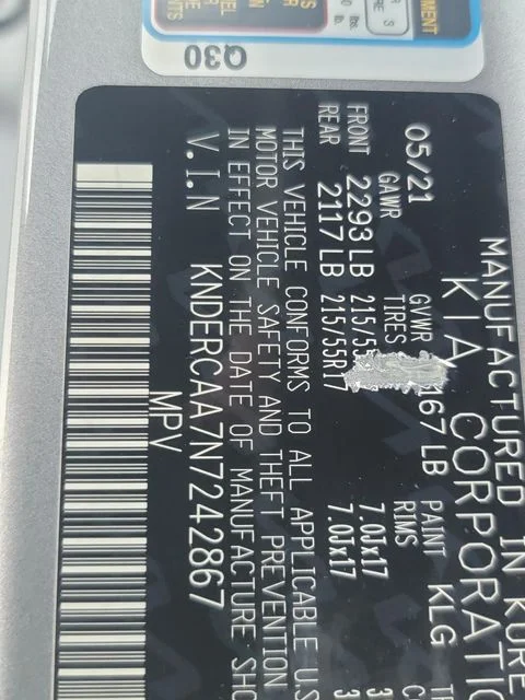 Certified Used 2022 Gray Kia EX image 32